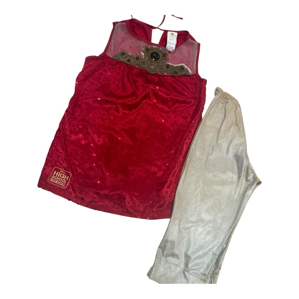 Disney Red and Gold High School Musical Costume